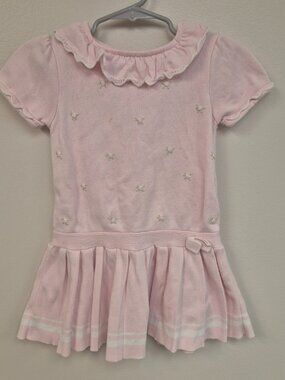 Sarah Louise Pink Knit Dress 3Y